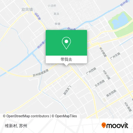 维新村地图