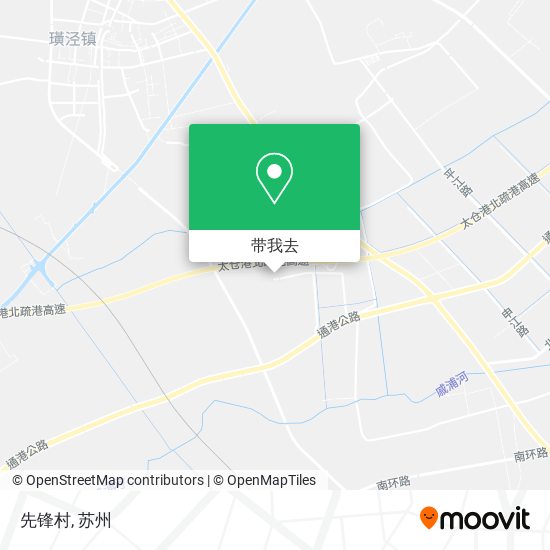 先锋村地图
