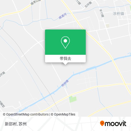 新邵村地图