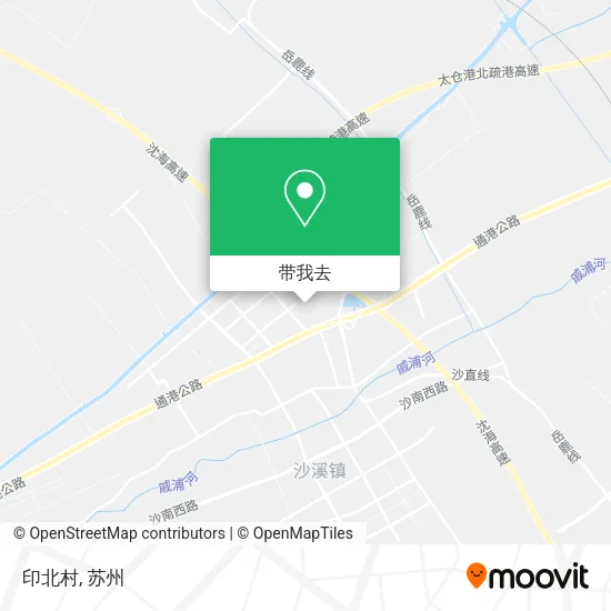印北村地图