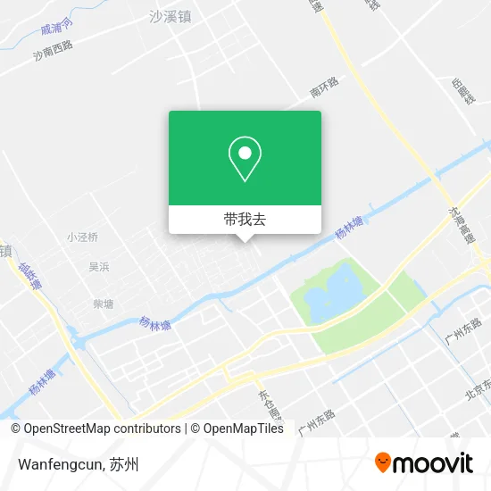 Wanfengcun地图