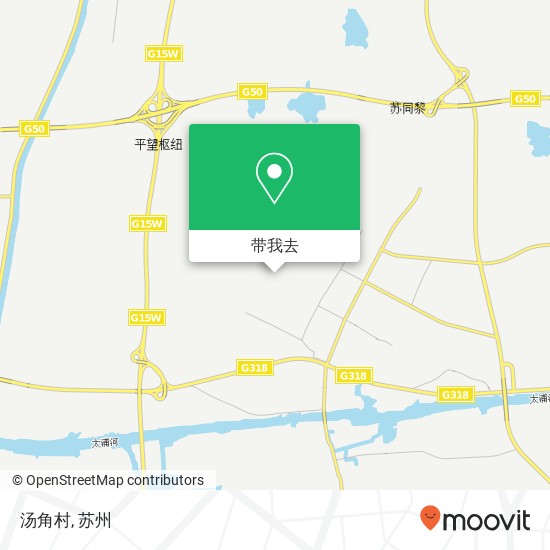 汤角村地图