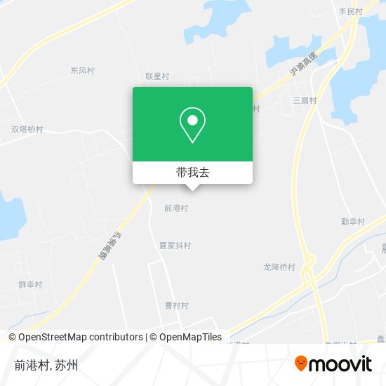 前港村地图