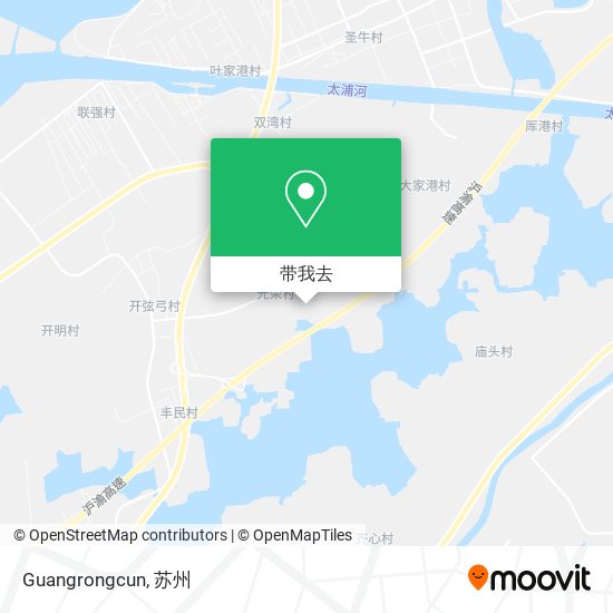 Guangrongcun地图