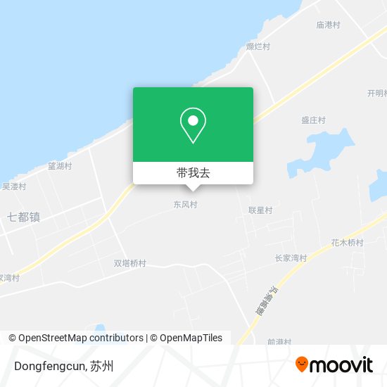 Dongfengcun地图