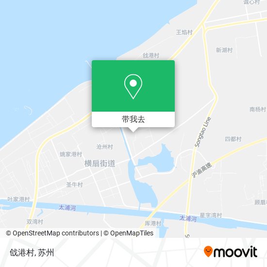 戗港村地图