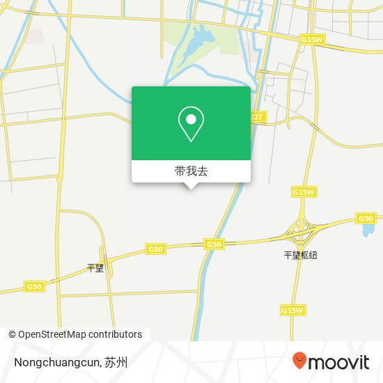 Nongchuangcun地图