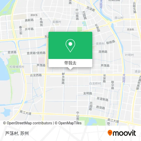 芦荡村地图