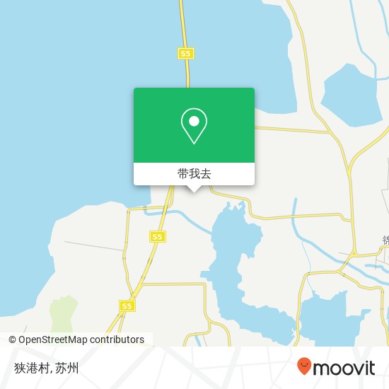 狭港村地图