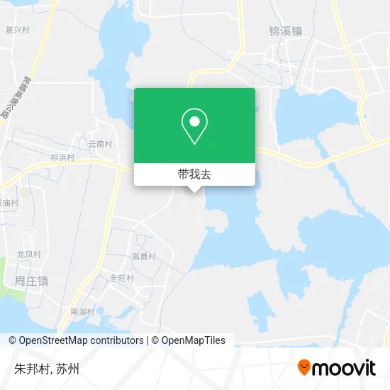 朱邦村地图
