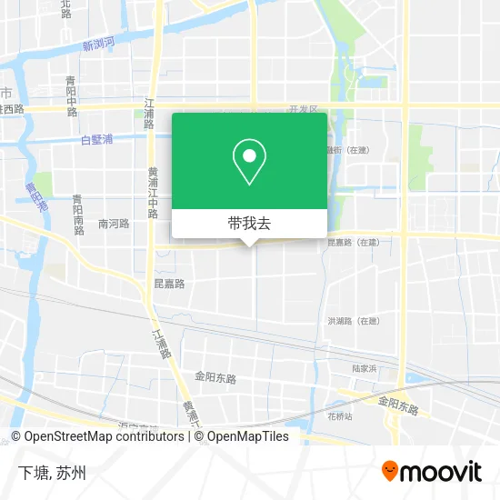 下塘地图