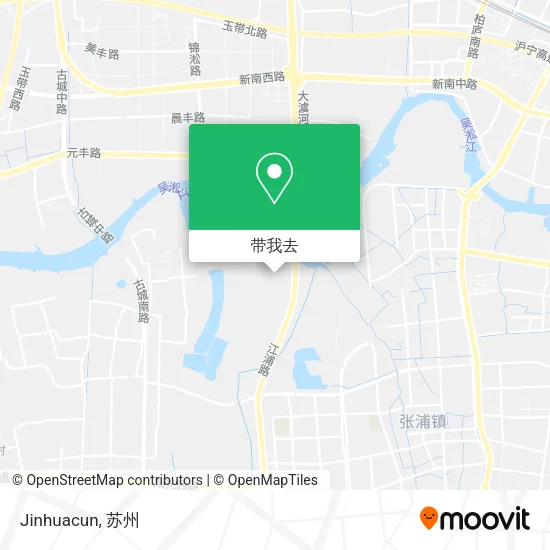 Jinhuacun地图