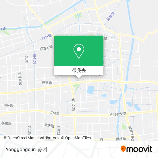 Yonggongcun地图