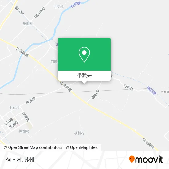 何南村地图