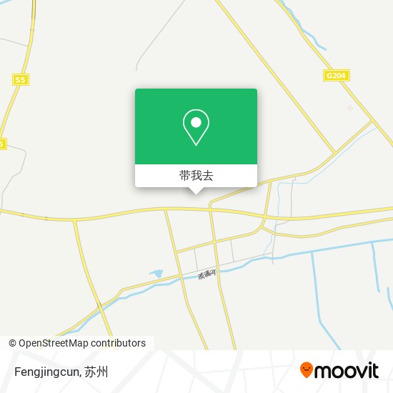 Fengjingcun地图