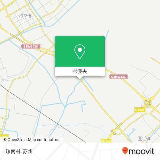 珍南村地图
