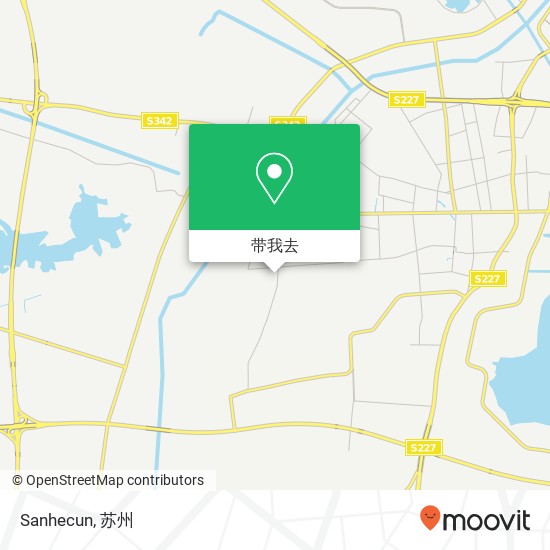 Sanhecun地图