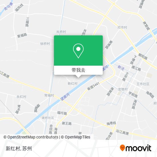 新红村地图