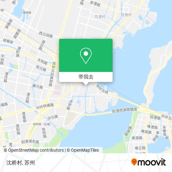 沈桥村地图