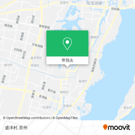 盛泽村地图