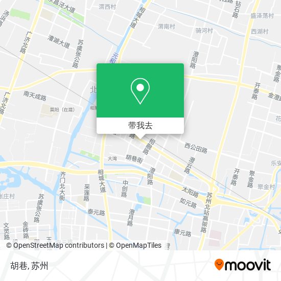 胡巷地图
