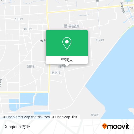 Xinqicun地图