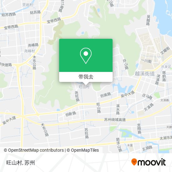 旺山村地图