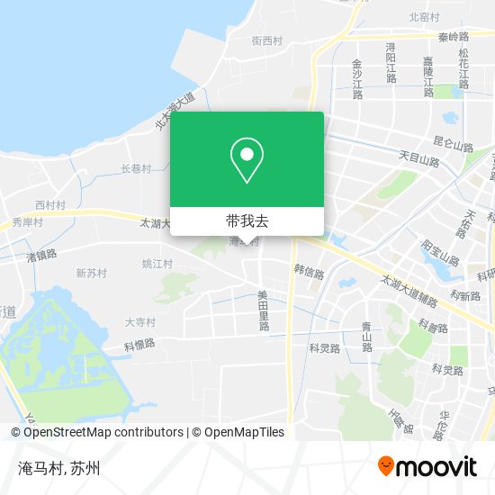 淹马村地图