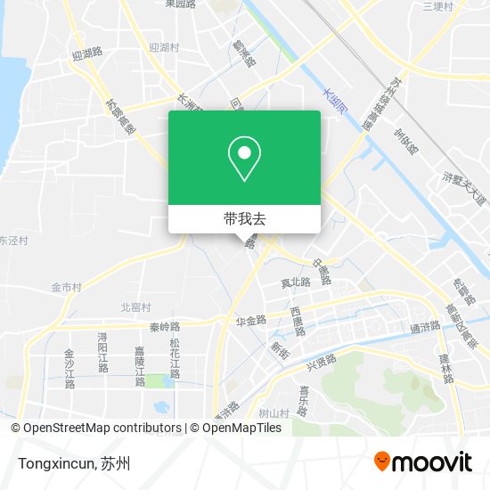 Tongxincun地图