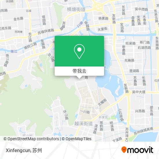 Xinfengcun地图
