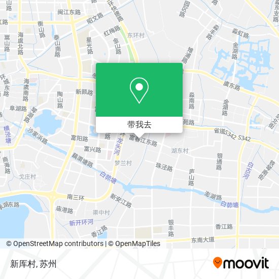 新厍村地图