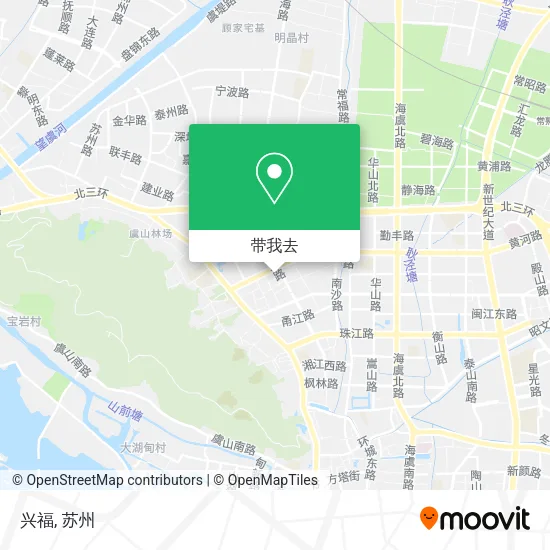兴福地图