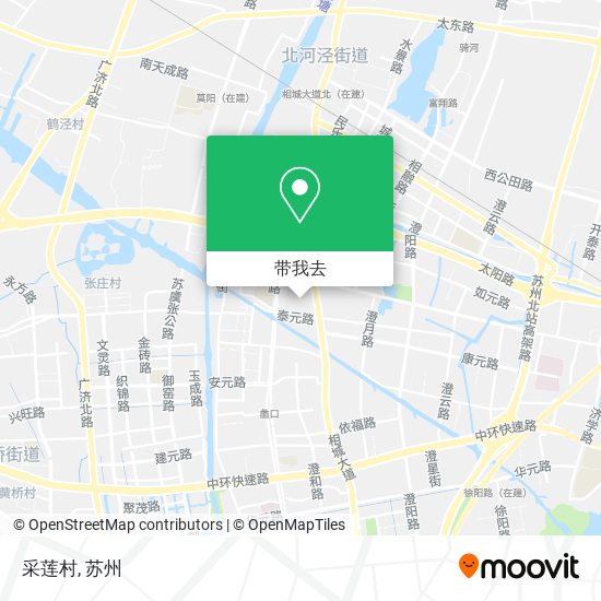 采莲村地图