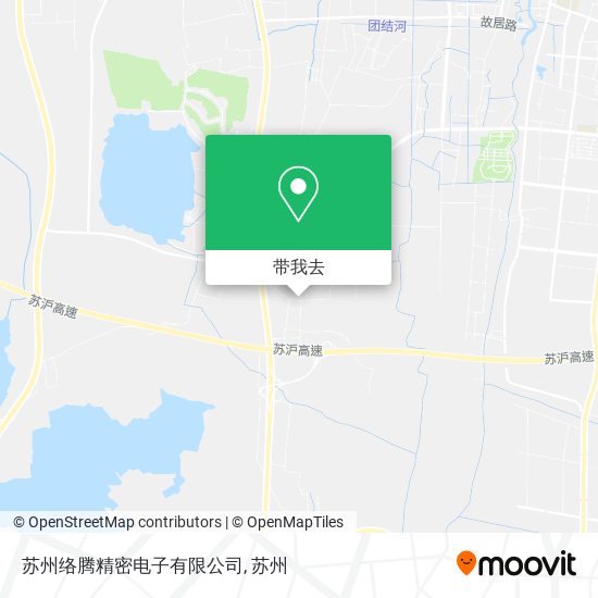 苏州络腾精密电子有限公司地图