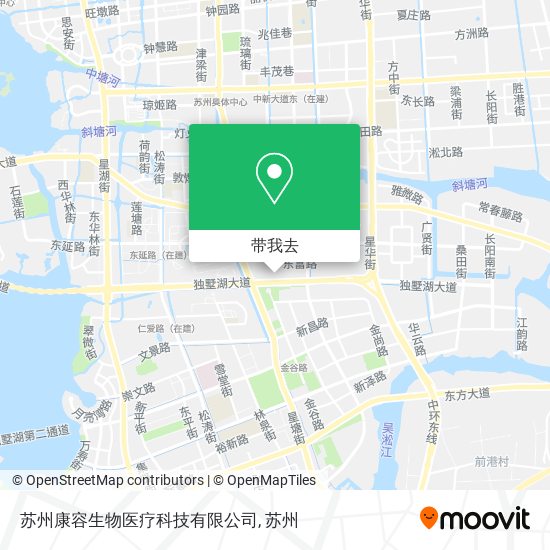 苏州康容生物医疗科技有限公司地图
