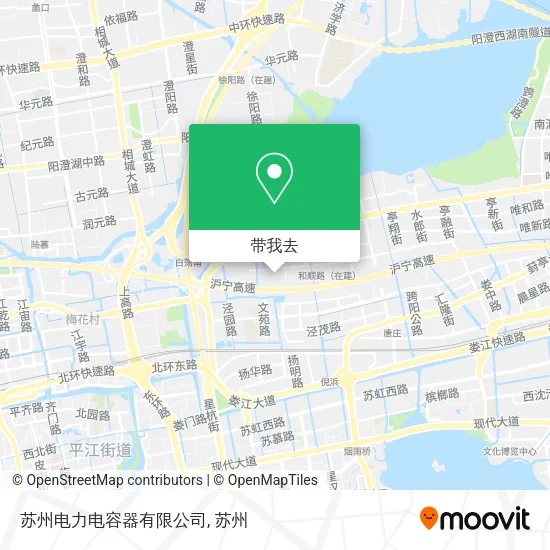 苏州电力电容器有限公司地图