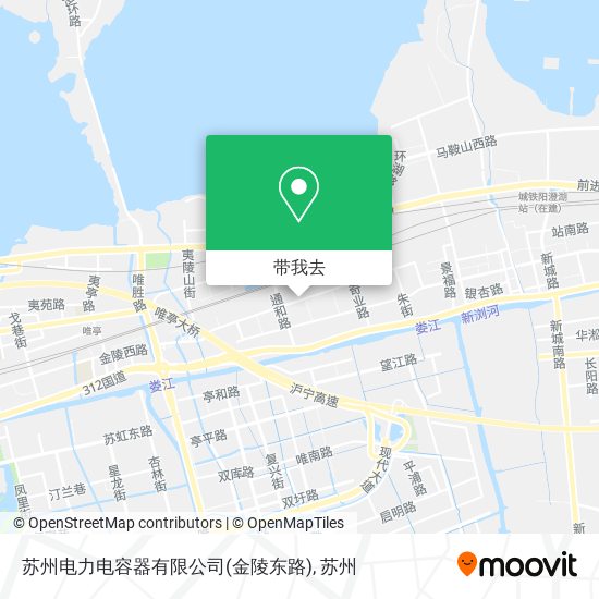苏州电力电容器有限公司(金陵东路)地图