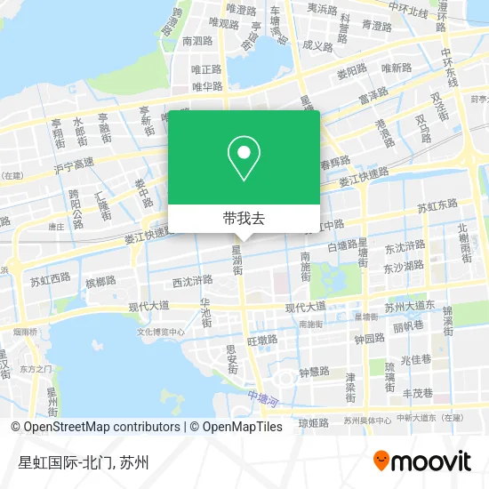 星虹国际-北门地图