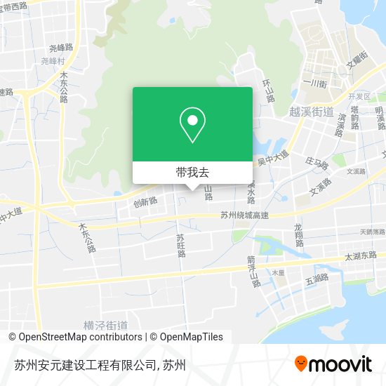 苏州安元建设工程有限公司地图