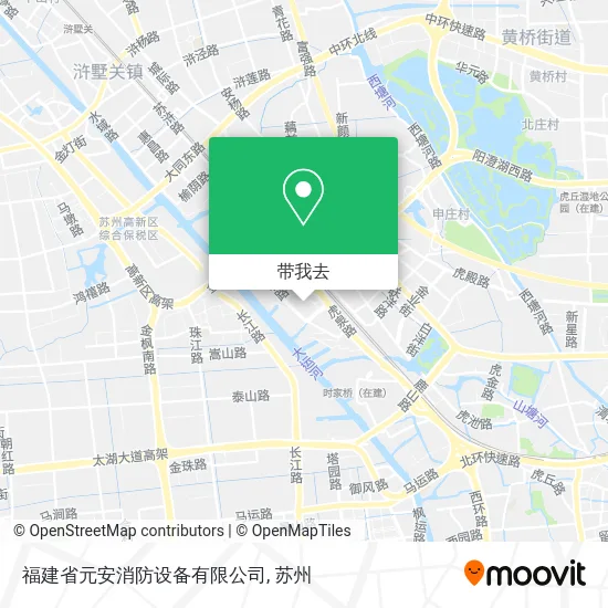 福建省元安消防设备有限公司地图