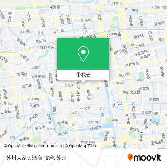 苏州人家大酒店-按摩地图