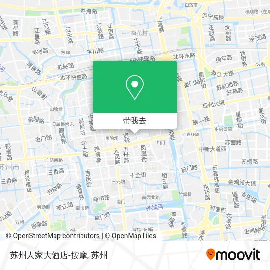 苏州人家大酒店-按摩地图