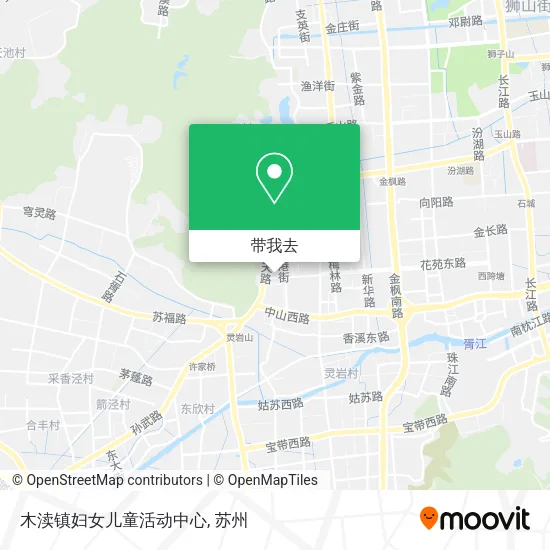 木渎镇妇女儿童活动中心地图
