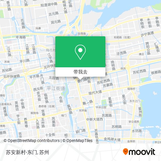 苏安新村-东门地图