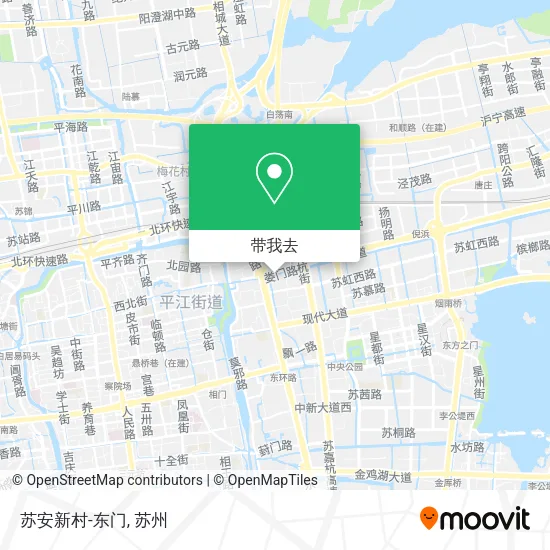 苏安新村-东门地图