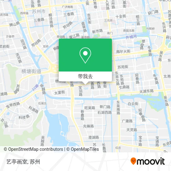 艺亭画室地图
