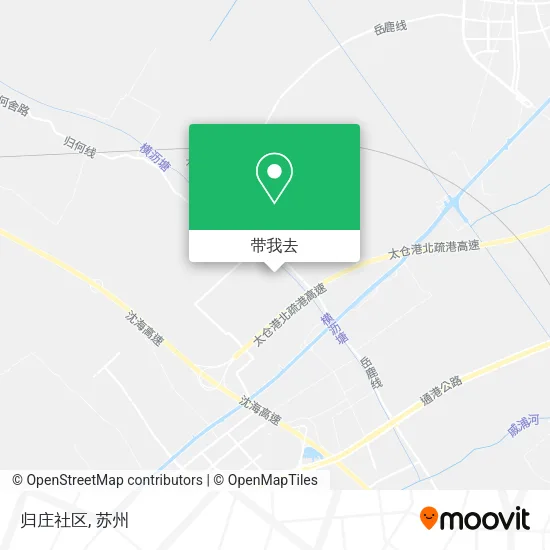 归庄社区地图