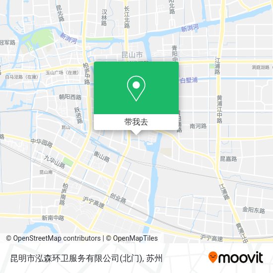昆明市泓森环卫服务有限公司(北门)地图