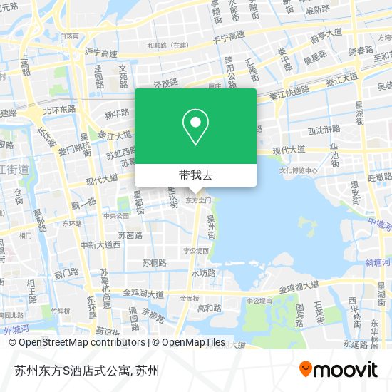 苏州东方S酒店式公寓地图