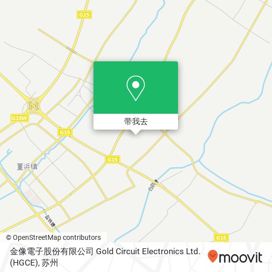 金像電子股份有限公司 Gold Circuit Electronics Ltd. (HGCE)地图